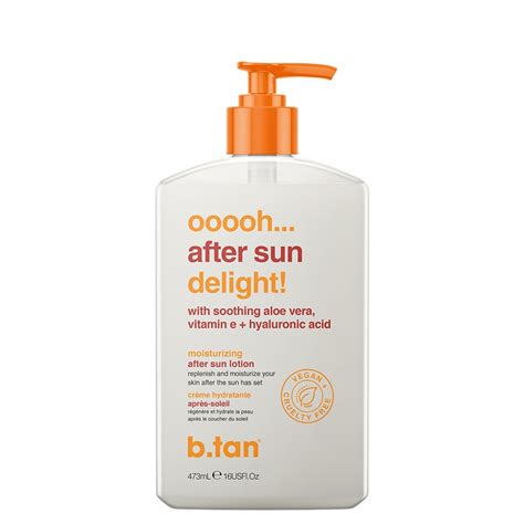 b tan moisturizing lotion.